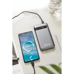 Intenso Powerbank PD10000 - 10000mAh Black Power Bank | Compact & Fast Charging Solution